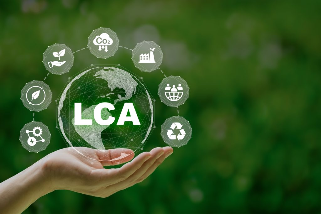 Lca,,Life,Cycle,Assessment,Concept,In,Hand.,Iso,Lca,Standard